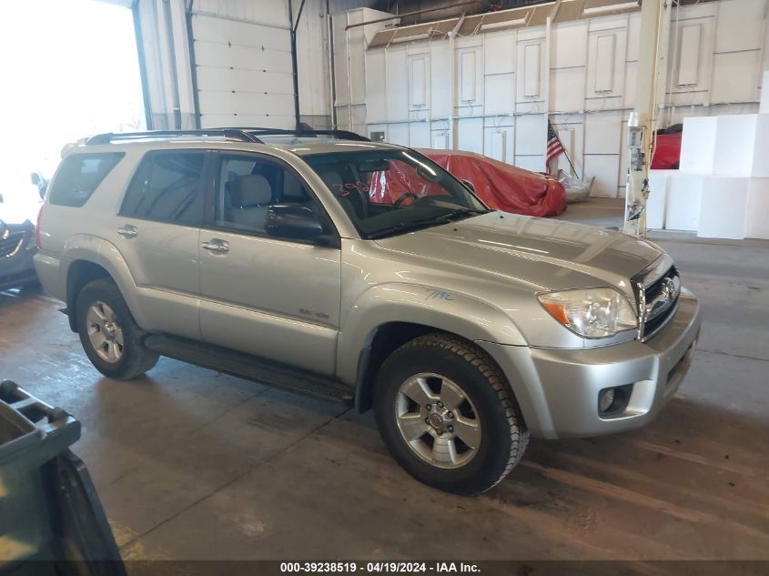 2007 Toyota 4Runner Sr5 V6 VIN: JTEBU14R570126775 Lot: 39238519