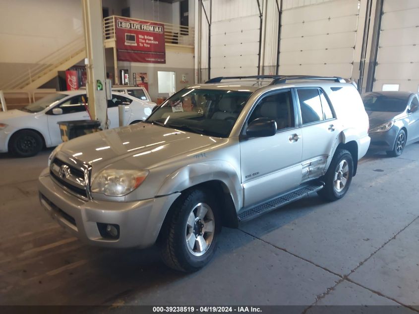 2007 Toyota 4Runner Sr5 V6 VIN: JTEBU14R570126775 Lot: 39238519