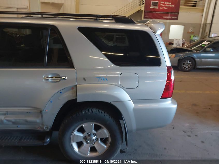 2007 Toyota 4Runner Sr5 V6 VIN: JTEBU14R570126775 Lot: 39238519