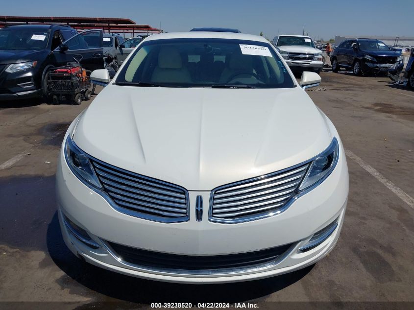 2013 Lincoln Mkz Hybrid VIN: 3LN6L2LU5DR823987 Lot: 48361674