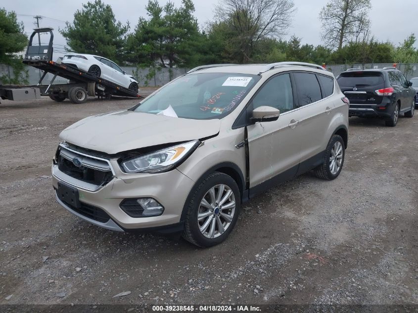 2017 Ford Escape Titanium VIN: 1FMCU0JD9HUC08574 Lot: 39238545