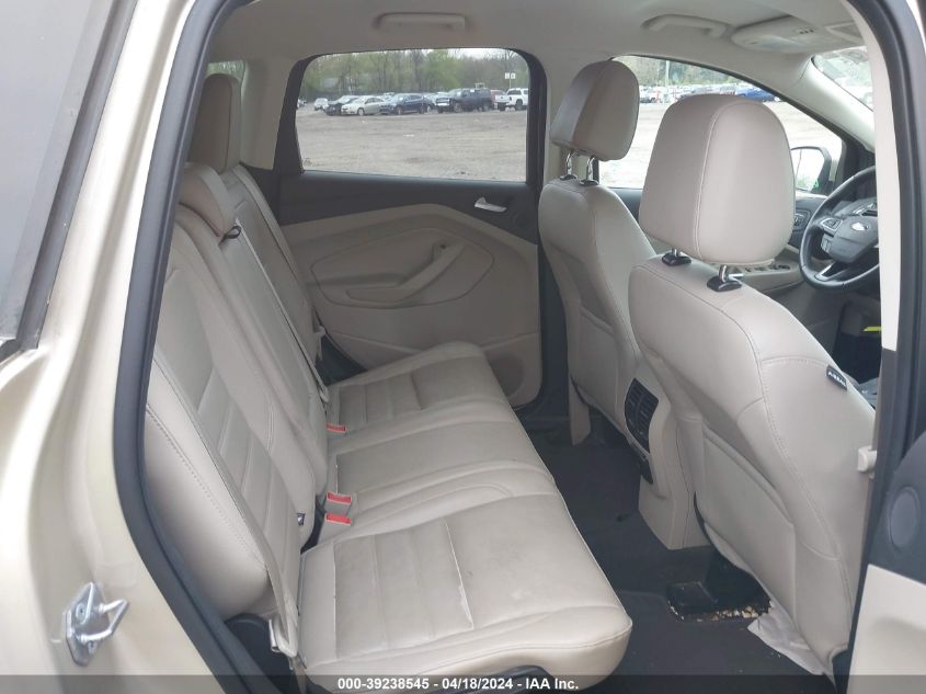 2017 Ford Escape Titanium VIN: 1FMCU0JD9HUC08574 Lot: 39238545