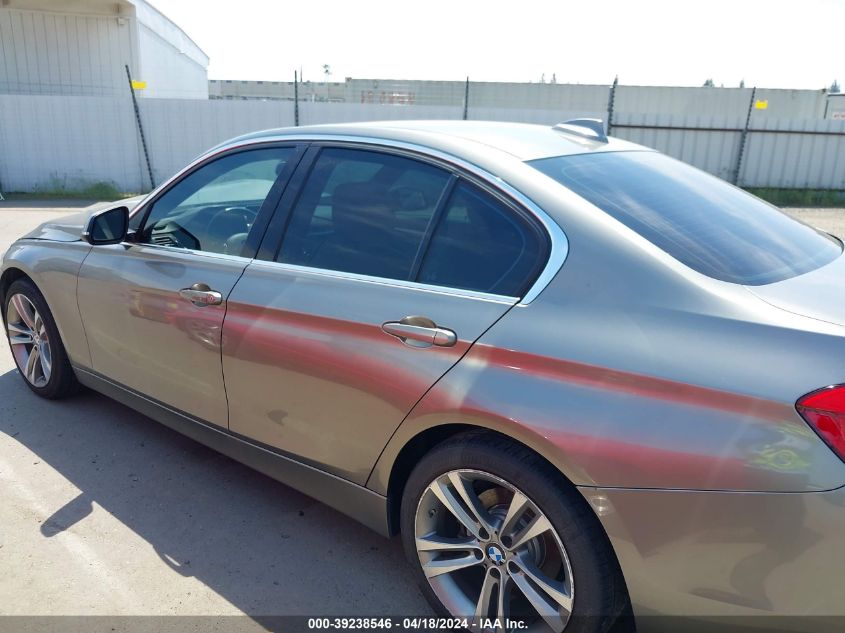 2016 BMW 328I VIN: WBA8E9C55GK603831 Lot: 39238546