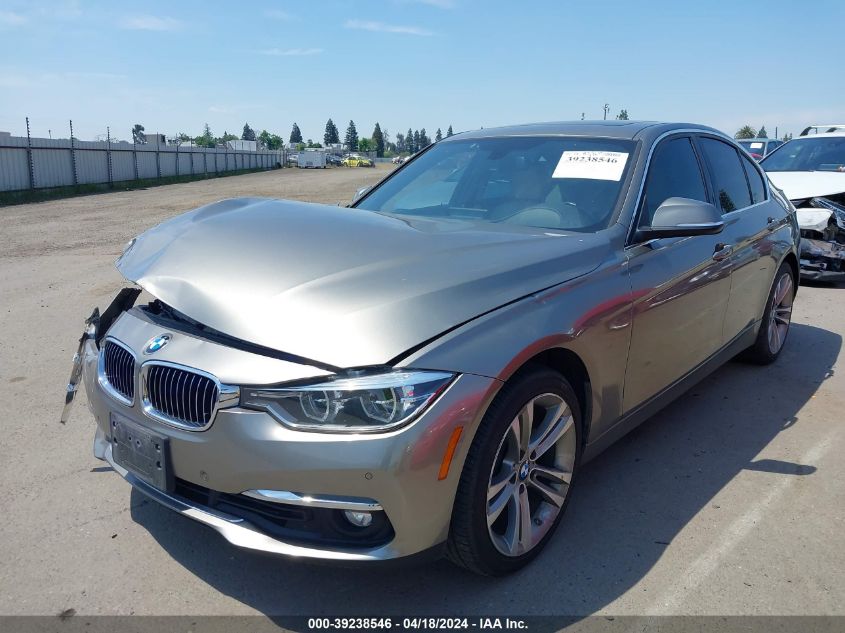 2016 BMW 328I VIN: WBA8E9C55GK603831 Lot: 39238546