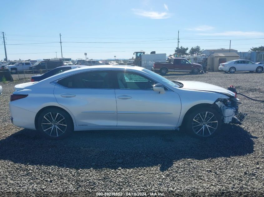 2022 Lexus Es 300H VIN: 58ADA1C13NU025584 Lot: 39238552