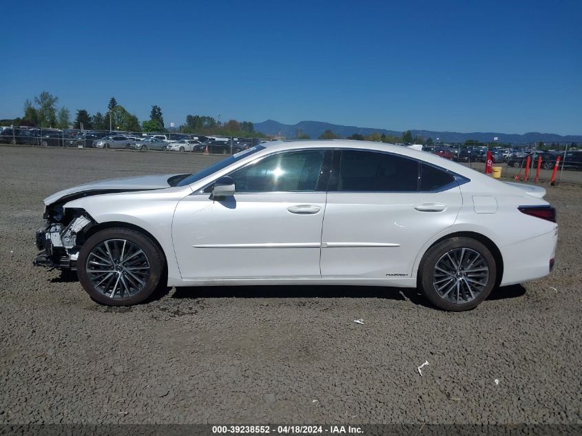 2022 Lexus Es 300H VIN: 58ADA1C13NU025584 Lot: 39238552