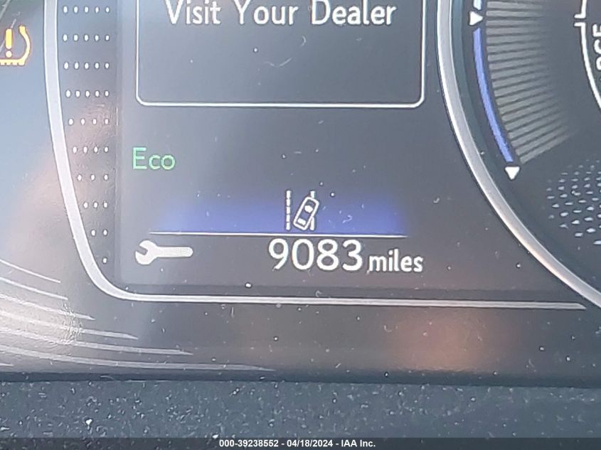 2022 Lexus Es 300H VIN: 58ADA1C13NU025584 Lot: 39238552