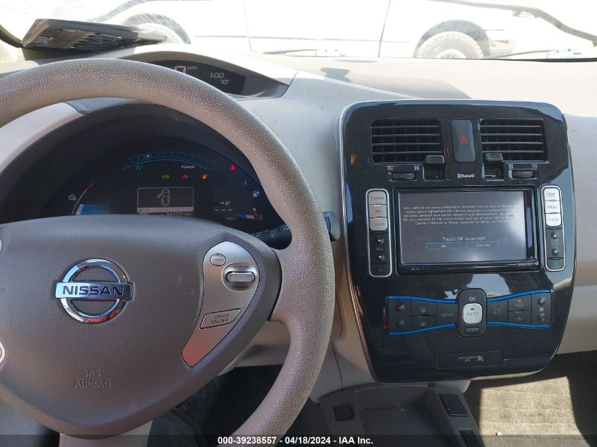 2011 Nissan Leaf Sl VIN: JN1AZ0CP5BT000941 Lot: 39238557