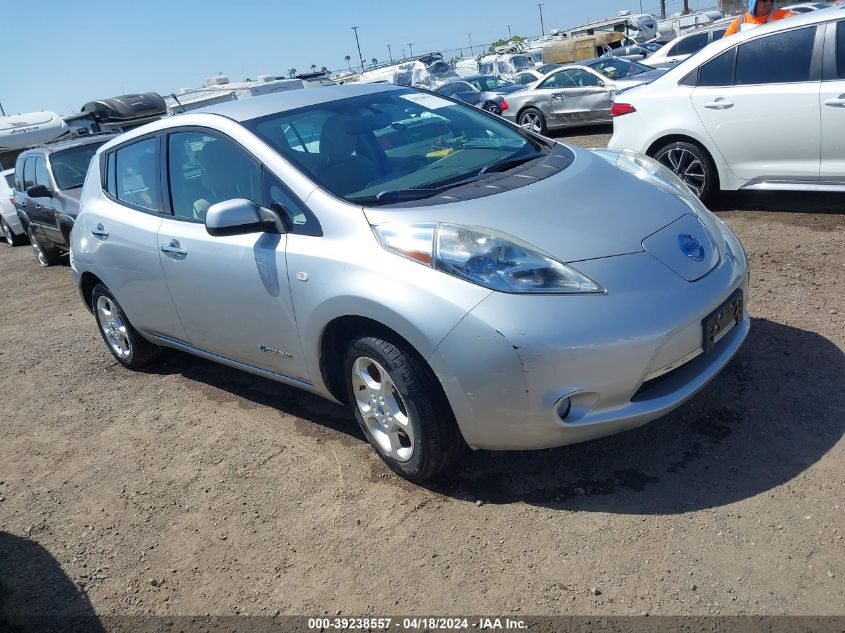 2011 Nissan Leaf Sl VIN: JN1AZ0CP5BT000941 Lot: 39238557