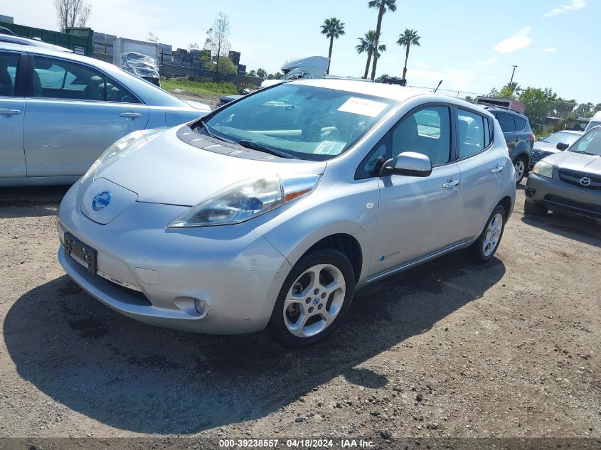 2011 Nissan Leaf Sl VIN: JN1AZ0CP5BT000941 Lot: 39238557