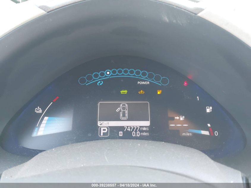 2011 Nissan Leaf Sl VIN: JN1AZ0CP5BT000941 Lot: 39238557