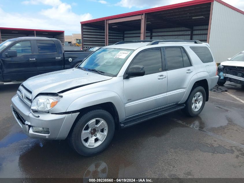 2003 Toyota 4Runner Sr5 Sport V6/Sr5 V6 VIN: JTEZU14R438004547 Lot: 39238560