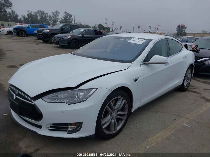 2014 Tesla Model S VIN: 5YJSA1S17EFP44723 Lot: 39238563