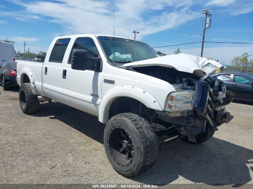 2006 Ford F-250 Lariat/Xl/Xlt VIN: 1FTSW21P96EB44978 Lot: 39238567
