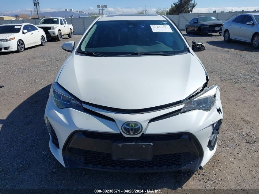 2017 Toyota Corolla Xse VIN: 5YFBURHE8HP606262 Lot: 39238571