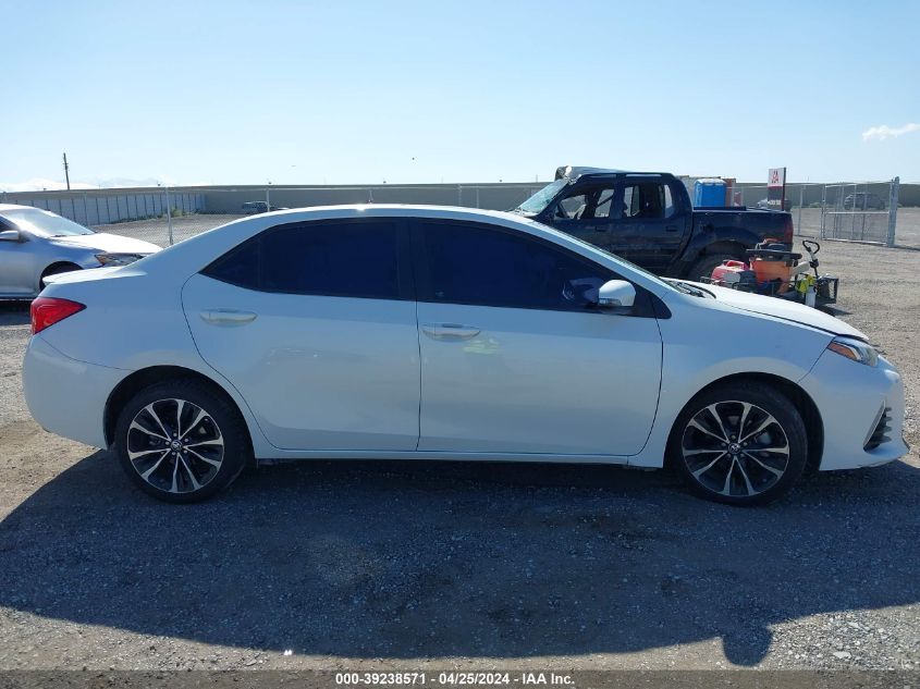2017 Toyota Corolla Xse VIN: 5YFBURHE8HP606262 Lot: 39238571
