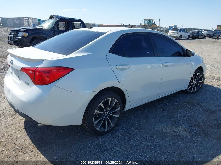 2017 Toyota Corolla Xse VIN: 5YFBURHE8HP606262 Lot: 39238571