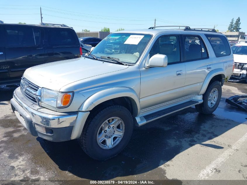 2002 Toyota 4Runner Sr5 V6 VIN: JT3HN86R520361031 Lot: 39238579