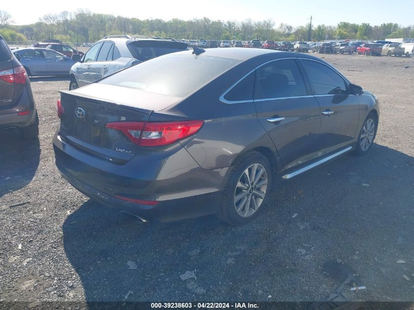 2017 Hyundai Sonata Limited VIN: 5NPE34AF9HH507047 Lot: 51164954