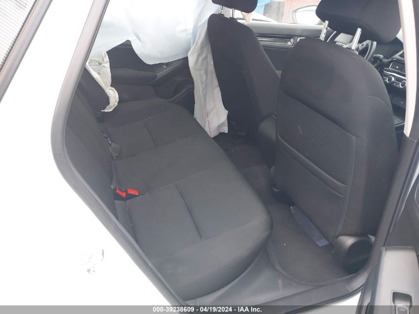 2022 HONDA CIVIC 1.5L I4   N(VIN: 2HGFE1F75NH313345