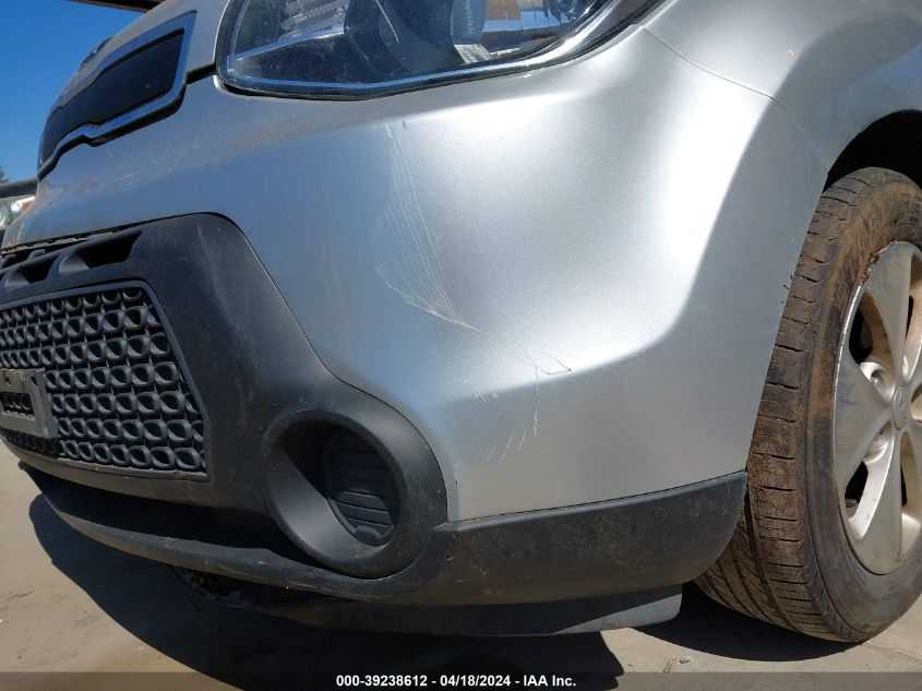 2015 Kia Soul VIN: KNDJN2A22F7796073 Lot: 39238612