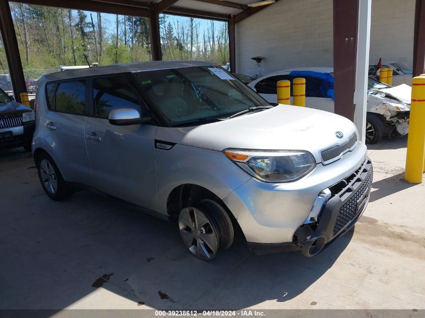 2015 Kia Soul VIN: KNDJN2A22F7796073 Lot: 39238612
