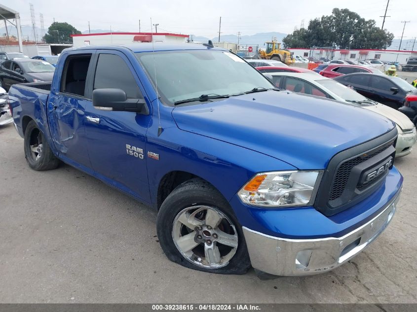 2017 Ram 1500 Big Horn 4X2 5'7 Box VIN: 3C6RR6LT7HG734493 Lot: 39238615