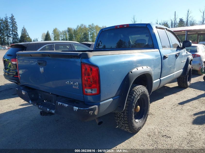 2006 Dodge Ram 1500 Slt/Trx4 Off Road/Sport VIN: 1D7HU18N46S620382 Lot: 39238616