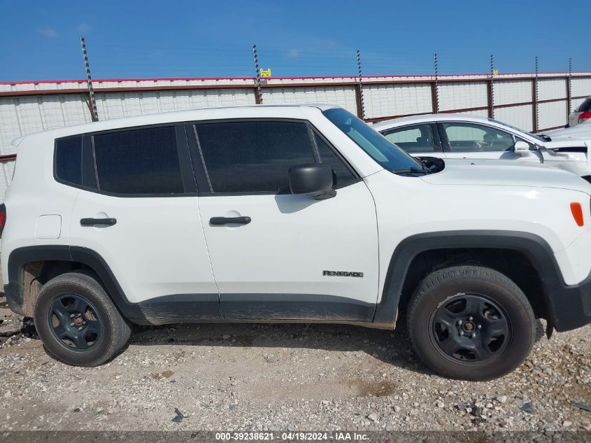 2018 Jeep Renegade Sport 4X4 VIN: ZACCJBAB2JPG70330 Lot: 39238621