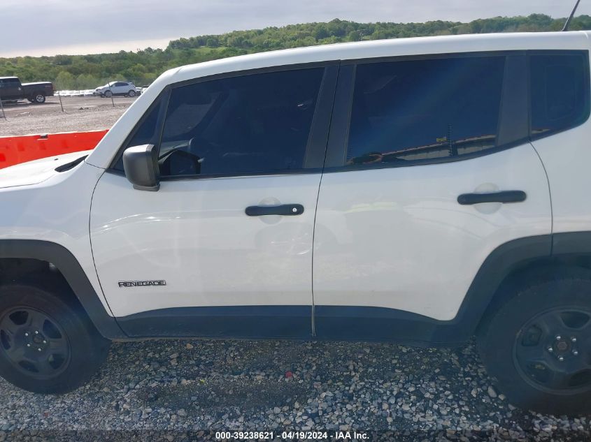 2018 Jeep Renegade Sport 4X4 VIN: ZACCJBAB2JPG70330 Lot: 39238621