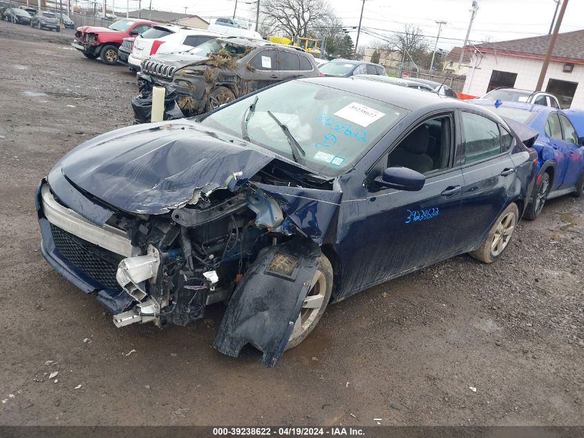 2016 Dodge Dart Sxt VIN: 1C3CDFBB5GD762105 Lot: 39238622