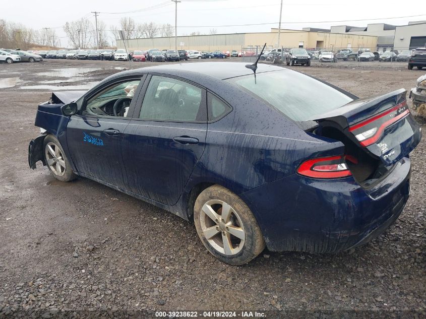 2016 Dodge Dart Sxt VIN: 1C3CDFBB5GD762105 Lot: 39238622