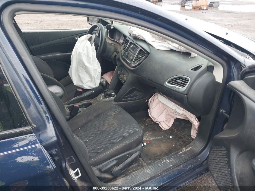 2016 Dodge Dart Sxt VIN: 1C3CDFBB5GD762105 Lot: 39238622