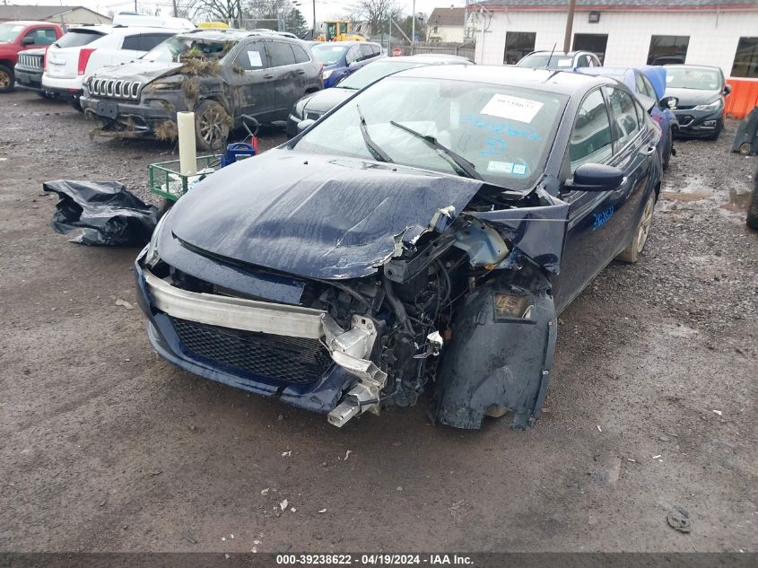 2016 Dodge Dart Sxt VIN: 1C3CDFBB5GD762105 Lot: 39238622