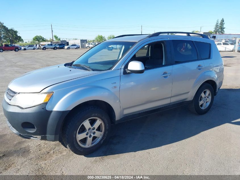 2008 Mitsubishi Outlander Ls VIN: JA4MS31X58Z011392 Lot: 39238625