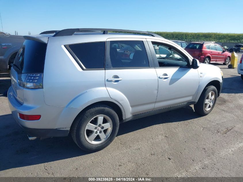 2008 Mitsubishi Outlander Ls VIN: JA4MS31X58Z011392 Lot: 39238625