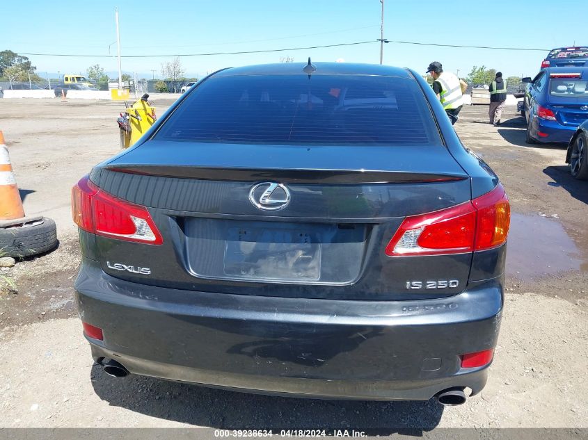2009 Lexus Is 250 VIN: JTHBK262495094048 Lot: 39238634