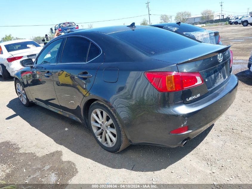 2009 Lexus Is 250 VIN: JTHBK262495094048 Lot: 39238634