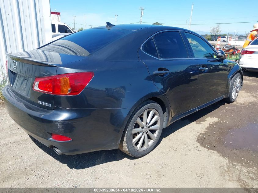 2009 Lexus Is 250 VIN: JTHBK262495094048 Lot: 39238634