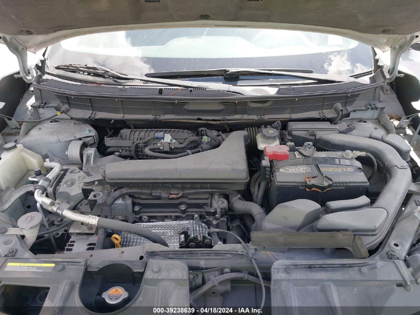 2016 Nissan Rogue S/Sl/Sv VIN: 5N1AT2MT7GC796200 Lot: 39238639