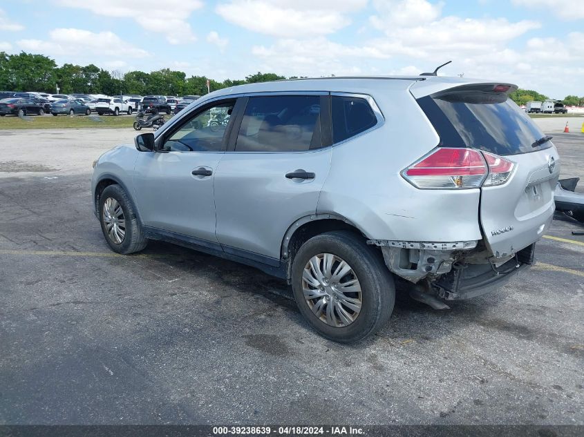 2016 Nissan Rogue S/Sl/Sv VIN: 5N1AT2MT7GC796200 Lot: 39238639