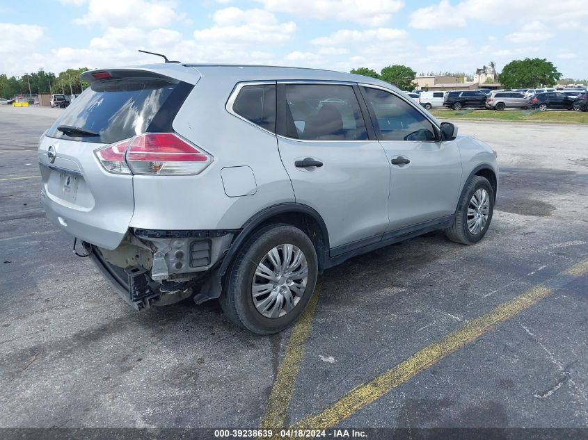 2016 Nissan Rogue S/Sl/Sv VIN: 5N1AT2MT7GC796200 Lot: 39238639