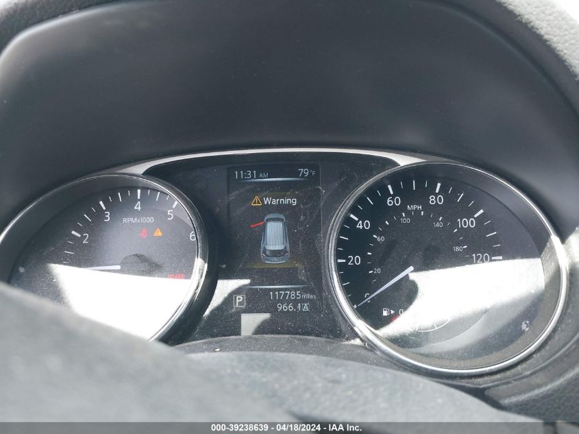 2016 Nissan Rogue S/Sl/Sv VIN: 5N1AT2MT7GC796200 Lot: 39238639