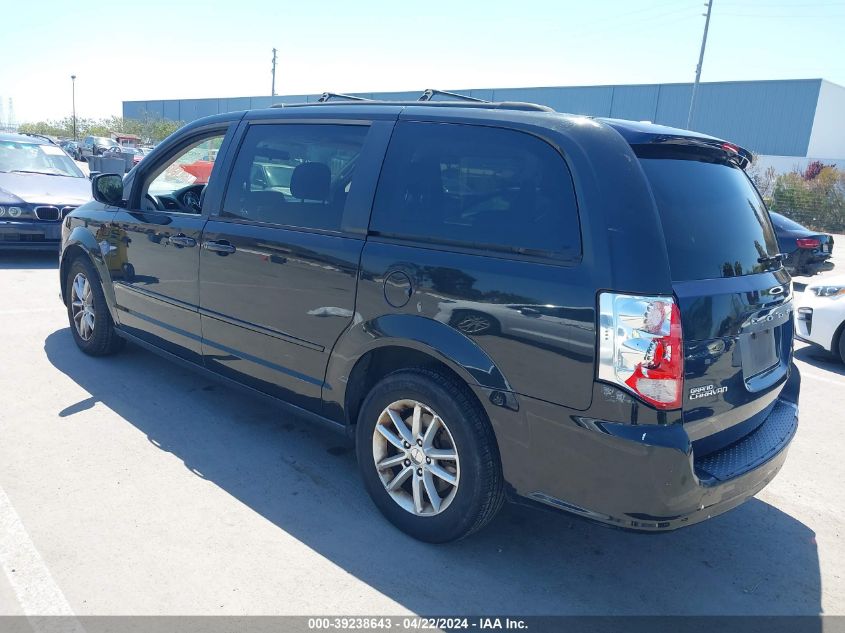 2014 Dodge Grand Caravan Sxt VIN: 2C4RDGCG7ER183679 Lot: 39238643