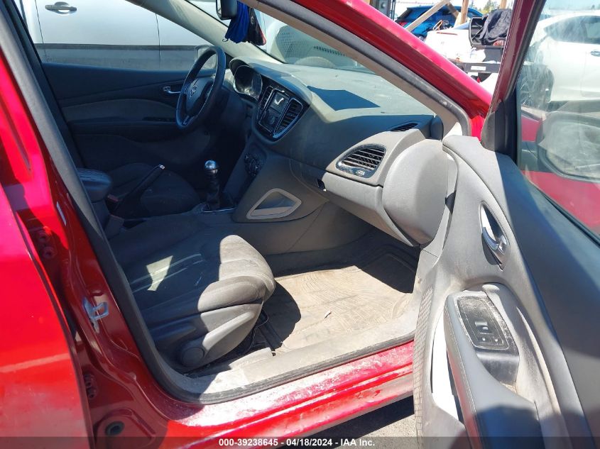 2013 Dodge Dart Rallye VIN: 1C3CDFBH9DD641397 Lot: 39238645