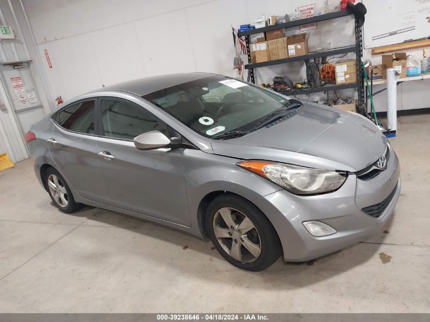 2013 Hyundai Elantra Gls VIN: KMHDH4AE3DU603272 Lot: 39238646