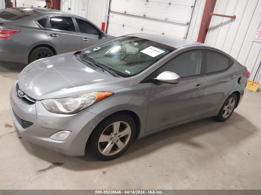 2013 Hyundai Elantra Gls VIN: KMHDH4AE3DU603272 Lot: 39238646