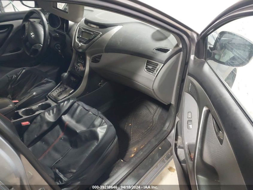 2013 Hyundai Elantra Gls VIN: KMHDH4AE3DU603272 Lot: 39238646