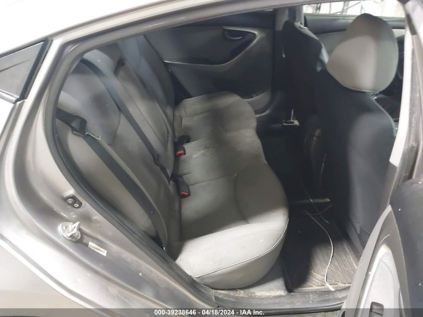 2013 Hyundai Elantra Gls VIN: KMHDH4AE3DU603272 Lot: 39238646