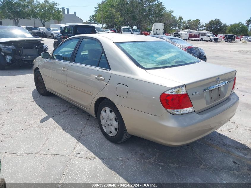 2005 Toyota Camry Le VIN: 4T1BE30K85U538227 Lot: 39238648